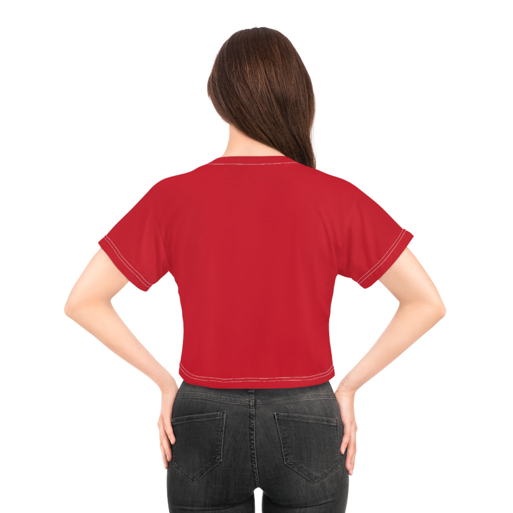 Haiti-Brazil Fusion Soccer Women's Crop Top