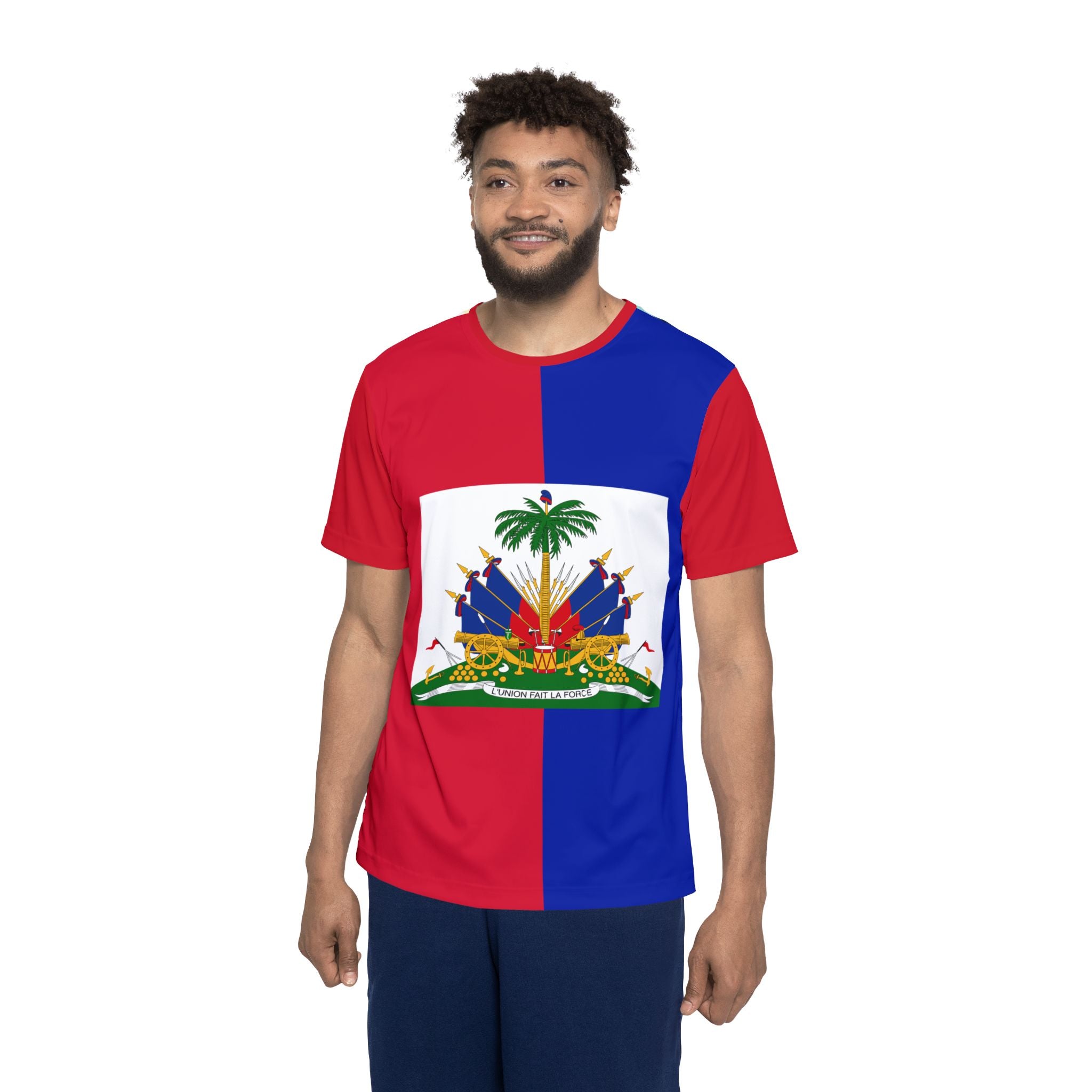 Haitian Soccer Sports Men's Jersey