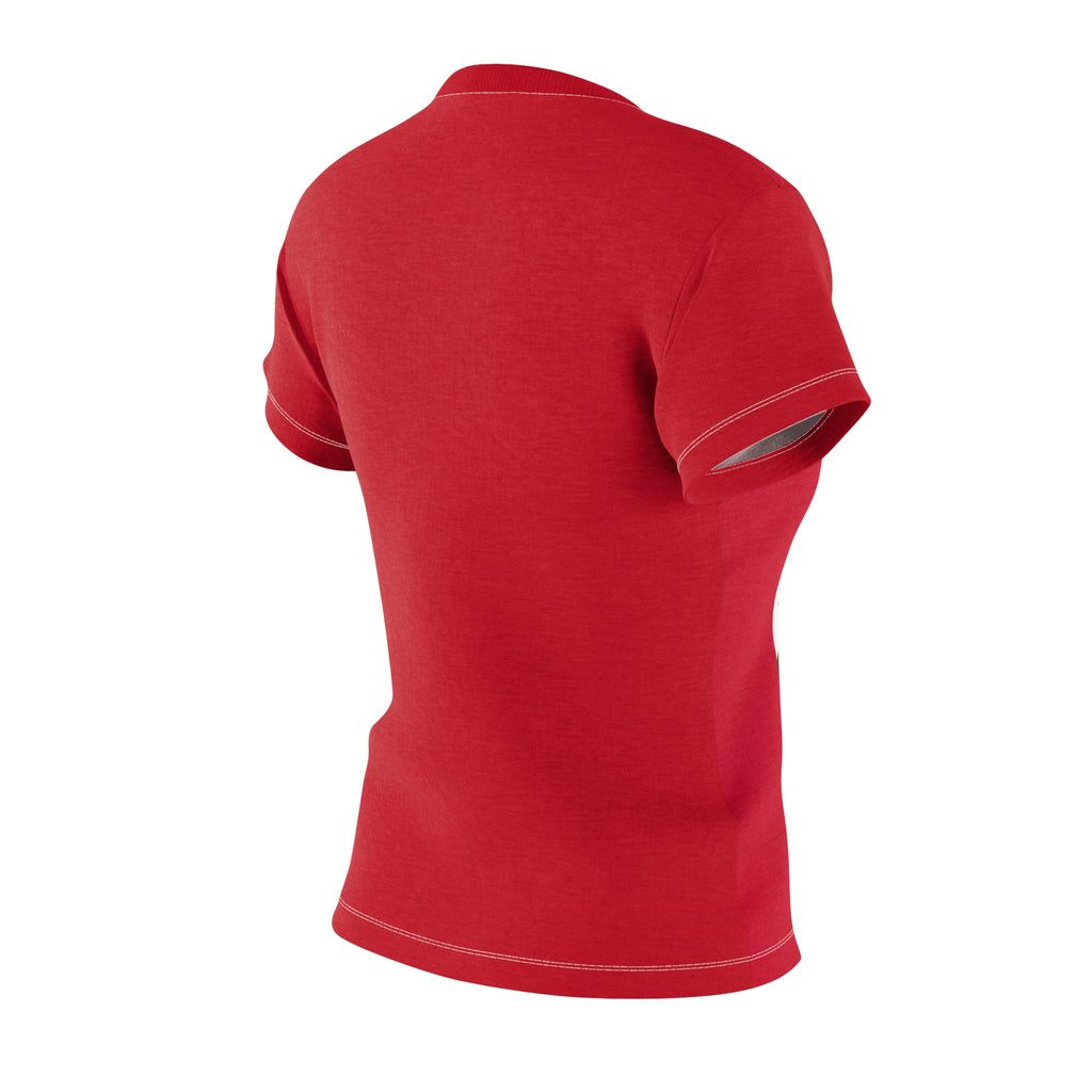 Haiti Soccer Cut & Sew Women's Tee